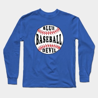 Blue Devil Baseball Long Sleeve T-Shirt